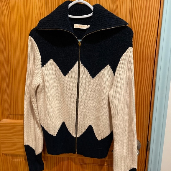 Tory Burch Other - Burch Sweater zipper Cardigan
